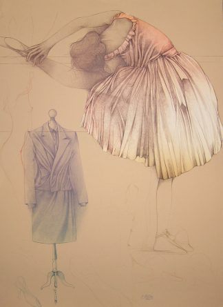 Bruno Bruni # BALLERINA e MANICHINO # 1990, Mint-    SOLD