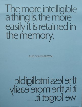 Herb Lubalin, Marcus Low # BASILEA # typography, poster, 1965, mint-